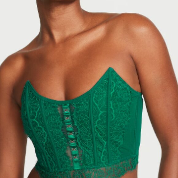 Victoria's Secret DREAM ANGELS Lace‎ Strapless Corset Top - Picture 5 of 9
